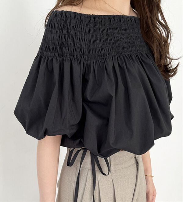 GeeRA（ジーラ）の「ドロストオフショルブラウス（ブラウス）」｜詳細画像