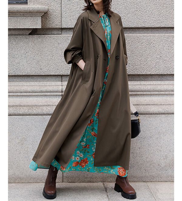 RANAN（ラナン）の「レトロフラワーティアードワンピ（その他ワンピース）」｜詳細画像