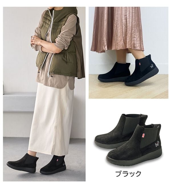 BELLUNA（ベルーナ）の「＜バルモラル＞サッと履けるブーツ（ブーツ）」｜詳細画像