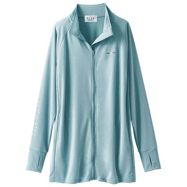 BELLUNA（ベルーナ）の「＜ＥＬＬＥ　Ａｃｔｉｖｅ＞ＵＶ対策！ラッシュガードジャケット（パーカー）」｜詳細画像