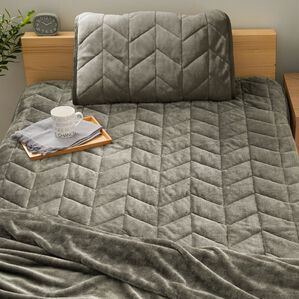 iellio（イエリオ）の「あったかフランネル敷きパッド＜吸湿発熱・抗菌防臭＞（敷パッド）」｜詳細画像