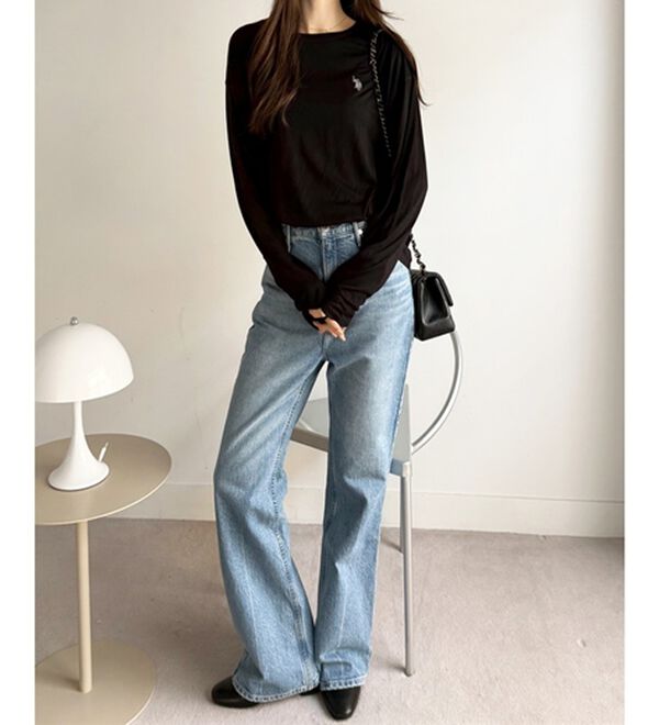 GeeRA（ジーラ）の「【Ｕ．Ｓ．ＰＯＬＯ　ＡＳＳＮ．】スラブシアーロンＴ（Tシャツ）」｜詳細画像