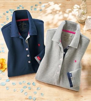 ルフラン（ルフラン）の「【２色組】【ＰＯＬＯ　ＢＣＳ】汗じみ対策ポロチュニック（チュニック）」｜2色組