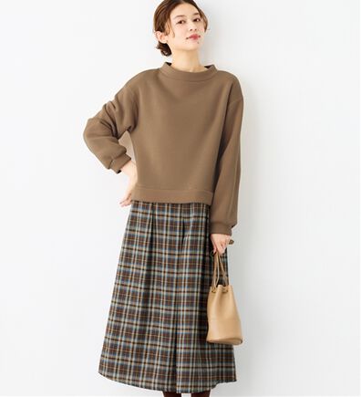 Viola e Viola（ヴィオラ エ ヴィオラ）の「楽ちんコーデドッキングワンピ（ドッキングワンピース）」