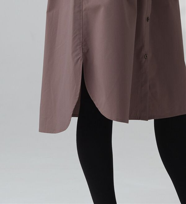 BELLUNA（ベルーナ）の「＜ＳＯＬＯＴＥＸ（Ｒ）＞ストレッチシャツワンピース（シャツワンピース）」｜詳細画像