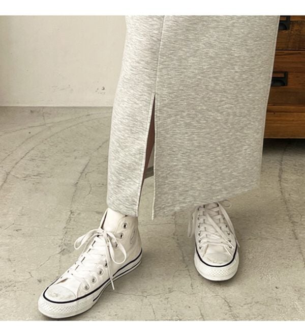 GeeRA（ジーラ）の「楽ちん！滑らか美ラインダンボールナロースカート（ロングスカート）」｜詳細画像