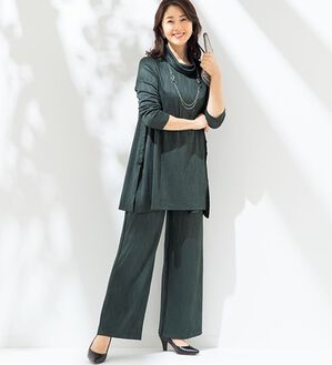 ルフラン（ルフラン）の「ジャカード素材セットアップ＜アルベナ＞（セットアップ）」｜詳細画像