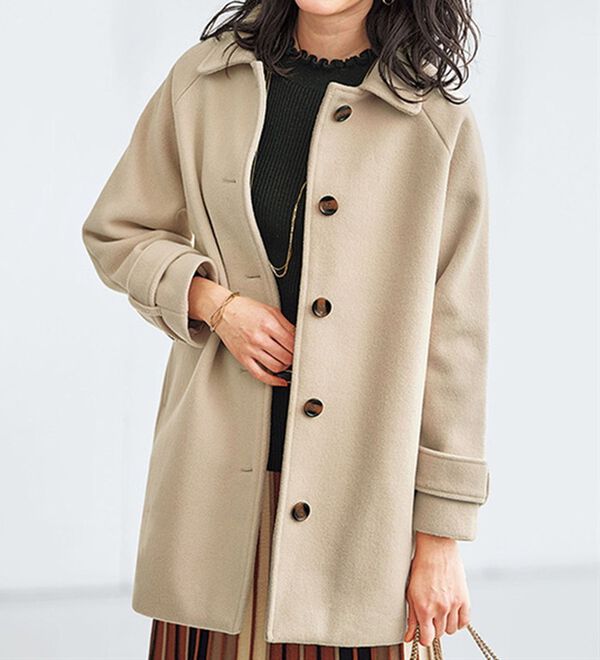 SALE】定価約7万円 香しい 軽くて肩の凝らないムートンコート 