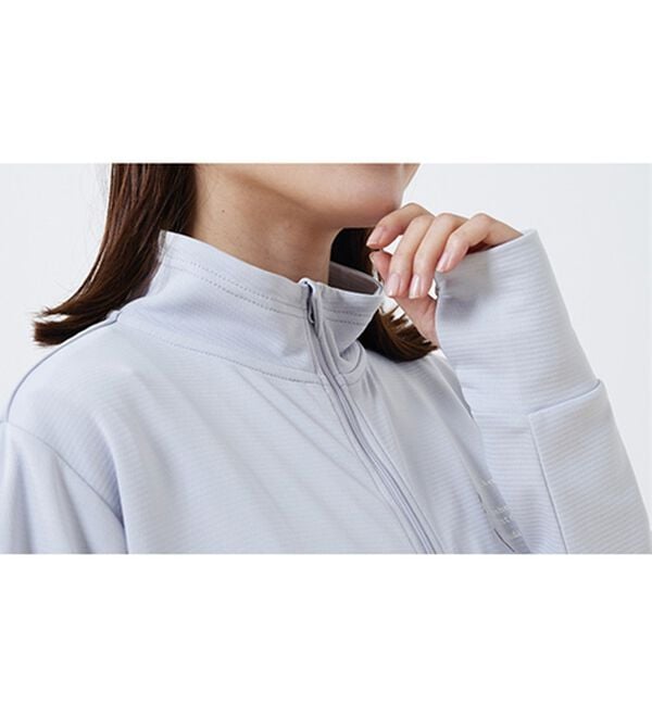 BELLUNA（ベルーナ）の「＜ＥＬＬＥ　Ａｃｔｉｖｅ＞ＵＶ対策！ラッシュガードジャケット（その他ジャケット）」｜詳細画像
