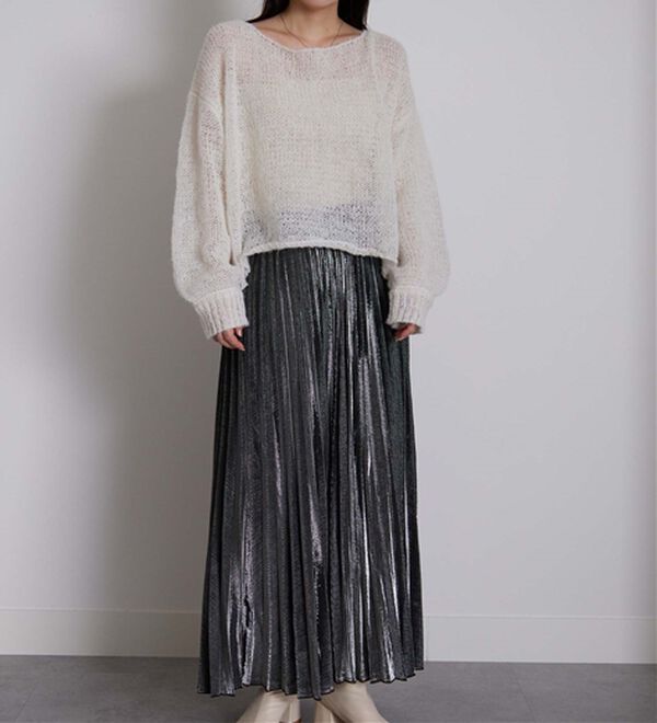 モヘアライクローゲージニット - ベルーナ【公式】