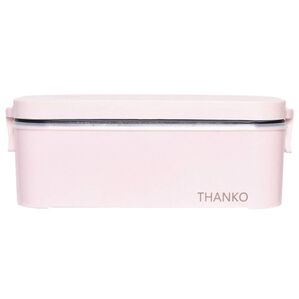 「おひとりさま用超高速弁当箱炊飯器　１段（キッチン家電・調理家電）」｜ピンク