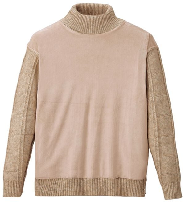 「まさに画期的裏暖かセーター（メンズニット・セーター）」｜詳細画像