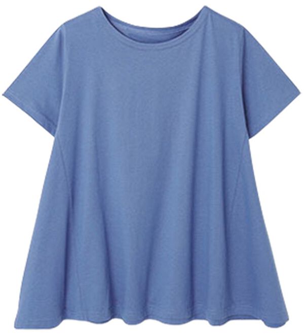 RANAN（ラナン）の「＜ＢＣ＞綿１００％ひんやりフレアーシルエットプルオーバー（カットソー）」｜詳細画像