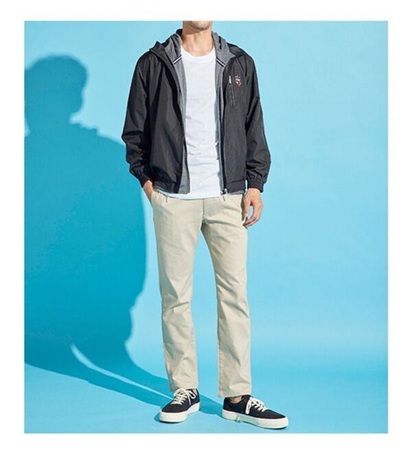 「ブランドデザイン裏メッシュブルゾン（メンズブルゾン）」｜詳細画像