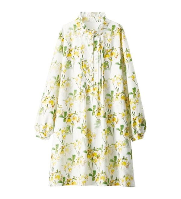 BELLUNA（ベルーナ）の「ｐｌａｎｔｉｃａ　上品ピンタックチュニック（フルレングスパンツ）」｜詳細画像