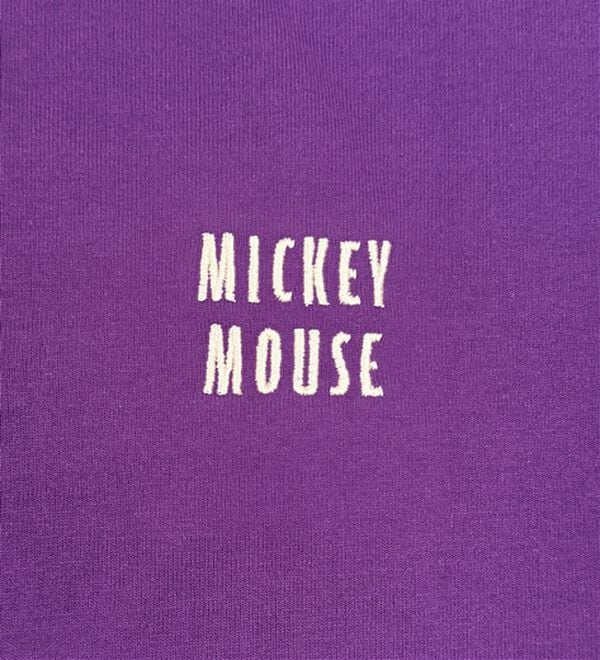 BELLUNA（ベルーナ）の「＜Ｄｉｓｎｅｙ＞【ミッキー】バックサガラ刺しゅうワイドシルエットＴシャツ（Tシャツ）」｜詳細画像