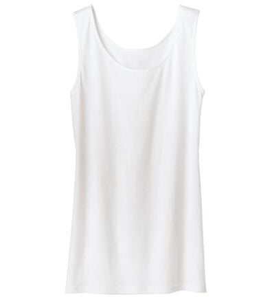 LAVIENNE（ラヴィエンヌ）の「【ムレ嫌いさん必見！】綿１００％涼しいタンクトップインナー＜さらりラボ＞（肌着・インナーウェア）」