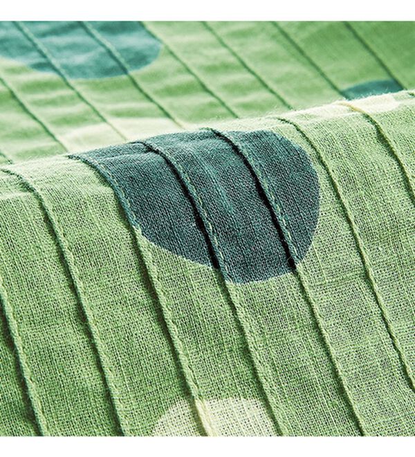 BELLUNA（ベルーナ）の「綿１００％ピンタック素材プリントチュニック（チュニック）」｜詳細画像