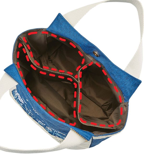 「刺繍とレースの華やか手提げ（トートバッグ）」｜詳細画像