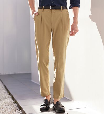 REMEN'S（リメンズ）の「外着なのに快適！のびのびイージーパンツ（メンズフルレングスパンツ）」