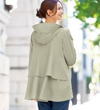 BELLUNA（ベルーナ）の「ＵＶ対策！はっ水軽量バックフレアパーカー（パーカー）」