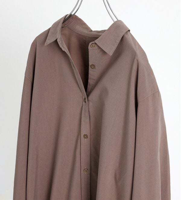 BELLUNA（ベルーナ）の「＜ＳＯＬＯＴＥＸ（Ｒ）＞ストレッチビッグシャツ（シャツ）」｜詳細画像