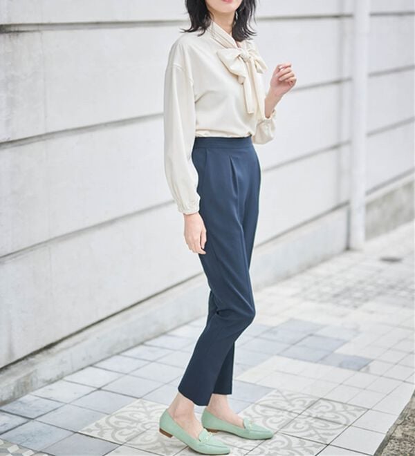 RANAN（ラナン）の「＜２点セット＞ラウンドヘムジャケットセットアップ（パンツスーツ）」｜詳細画像