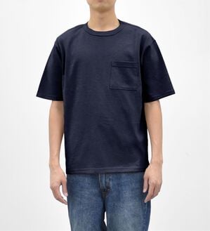 「綿１００％ベーシックＴシャツＮＥＯ（メンズＴシャツ）」｜ネイビー