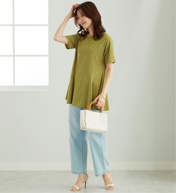 BELLUNA（ベルーナ）の「冷感フレアーシルエットチュニック（チュニック）」｜詳細画像