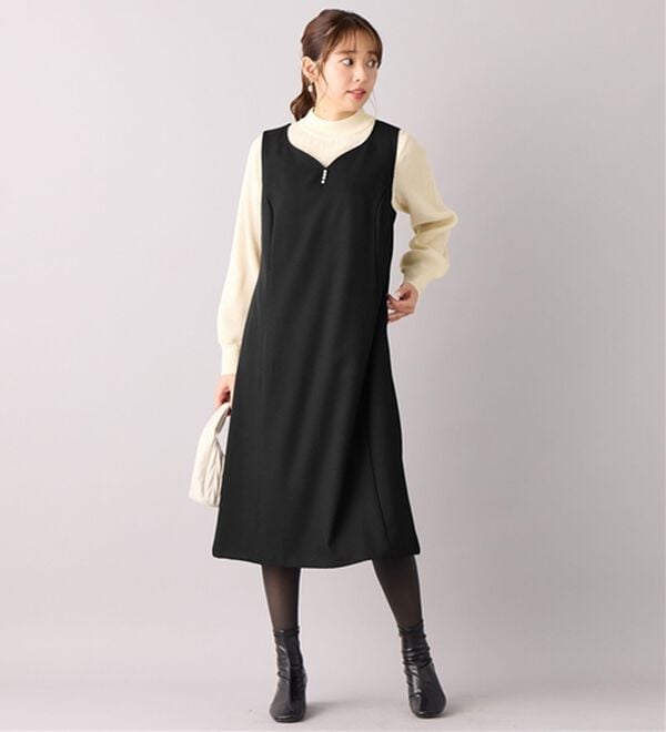 alotta（アロッタ）の「洗える！カシミヤタッチミニケーブルニット（ニット・セーター）」｜詳細画像