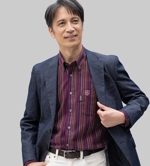 「＜ダンロップ・リファインド＞モールドビーストレッチシャツ（メンズシャツ）」｜詳細画像