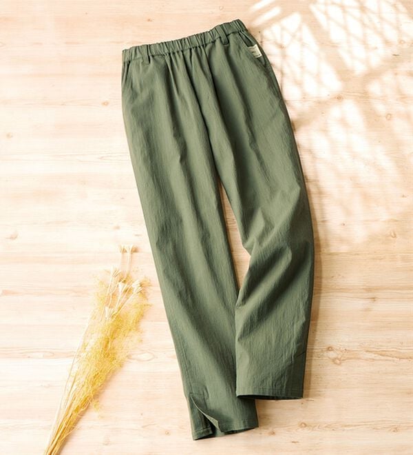 ルフラン（ルフラン）の「はきやすい♪やわらかコットンパンツ（その他パンツ）」｜詳細画像