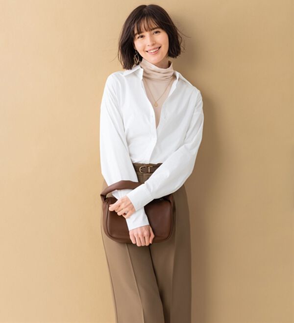LAVIENNE（ラヴィエンヌ）の「もっとあったか！肌側綿タートルネックプルオーバー（肌着・インナーウェア）」｜詳細画像