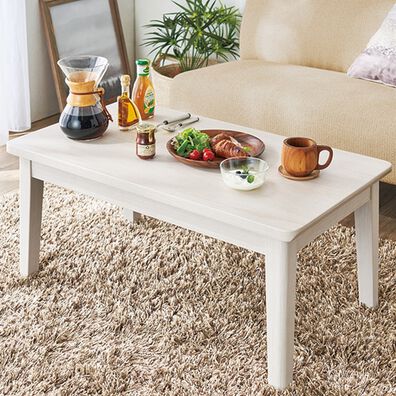 「ソファに合わせた２ウェイこたつ（こたつテーブル）」