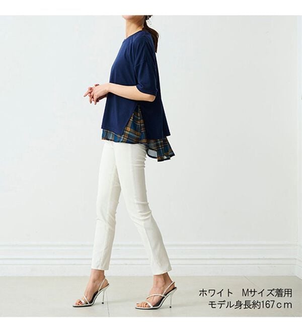 RANAN（ラナン）の「【4つの機能付】美脚アンクルパンツ（フルレングスパンツ）」｜詳細画像