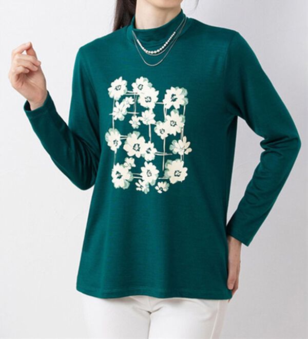 ルフラン（ルフラン）の「日本製　洗えるウールプルオーバー（カットソー）」｜詳細画像