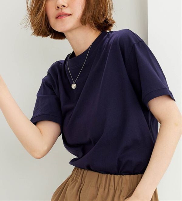 BELLUNA（ベルーナ）の「綿１００％大人顔サマ見えＴシャツ（Tシャツ）」｜詳細画像