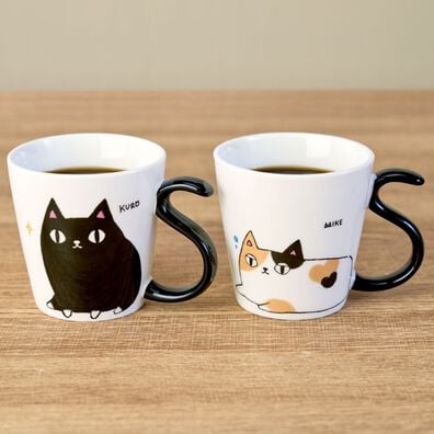 「猫兄弟しっぽマグ（その他キッチン用品）」