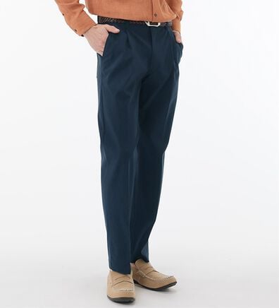 「＜コムルヴァン・オム＞クールリネンイージースラックス（メンズスラックス）」