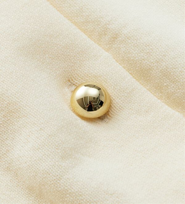 GeeRA（ジーラ）の「メタルボタンスポンディッシュカーディガン（ニットカーディガン）」｜詳細画像