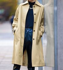 RANAN（ラナン）の「花粉対策！ステンカラーコート（ロングコート）」