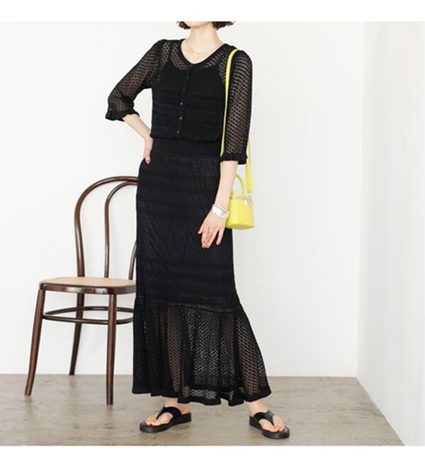 Wales Bonner クロシェニットスカート Wales Bonner クロシェニットスカート