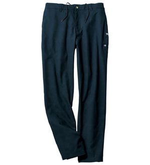 「＜アーノルド　パーマー＞ヒンヤリ冷感ストレッチパンツ（メンズフルレングスパンツ）」｜ネイビーチェック