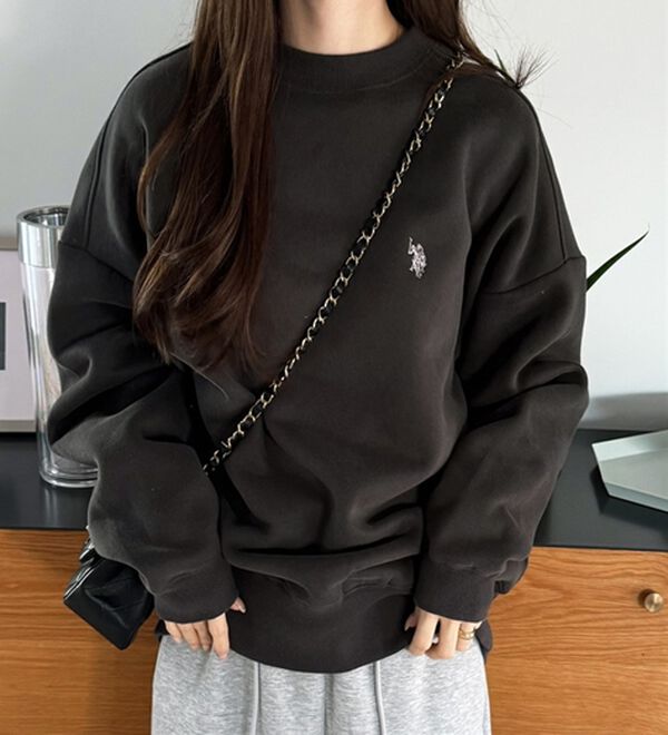 GeeRA（ジーラ）の「【U.S. POLO ASSN.】表ピーチ裏起毛スウェット（トレーナー・スウェット）」｜詳細画像