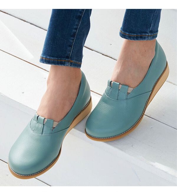 ルフラン（ルフラン）の「メディフィット５Ｅ甲ゴムシューズ（スリッポン）」｜詳細画像