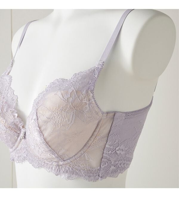 YU'NOW（ユナウ）の「上向きバストの美谷間ブラ＆ショーツ（ブラジャー＆ショーツセット）」｜詳細画像