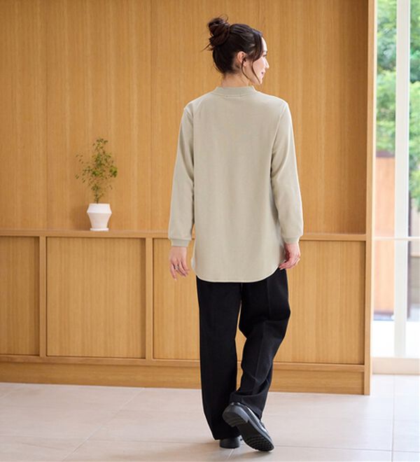 BELLUNA（ベルーナ）の「【メルティポンチ】プリントチュニック（チュニック）」｜詳細画像