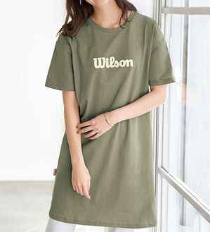BELLUNA（ベルーナ）の「＜Ｗｉｌｓｏｎ＞コットン１００％ビッグＴシャツ（チュニック）」｜詳細画像
