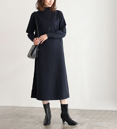 Pierrot（ピエロ）の「Ａラインニットワンピース（ニットワンピース）」