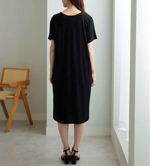 BELLUNA（ベルーナ）の「細見えを叶える！配色切替ワンピース（その他ワンピース）」｜詳細画像